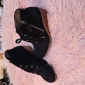 Dr Scholls wedge boots 6.5